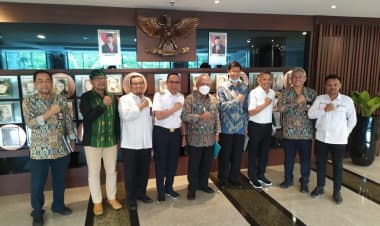 Pemkab Buton Rakor Bersama Kementerian PUPR Bahas Pengembangan dan Pemanfaatan Aspal Buton