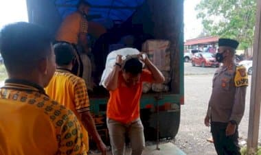 Masyarakat yang Belum Tersentuh Bantuan Pemerintah Akan Dapat Bansos Beras dari Polres Buton