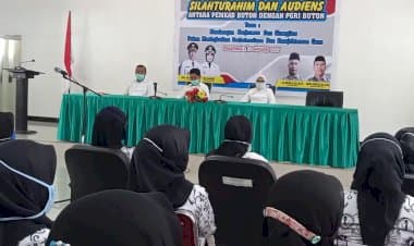 Bangun Sinergitas, Pemkab dan PGRI Buton Jalin Silaturahmi