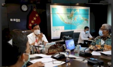 Gelar Audensi Bersama Menko Marves, Ali Mazi Paparkan Ini Untuk Pembangunan di Buton