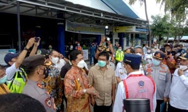 Menteri Perhubungan Tiba di Pulau Buton, Ini yang Dilakukan