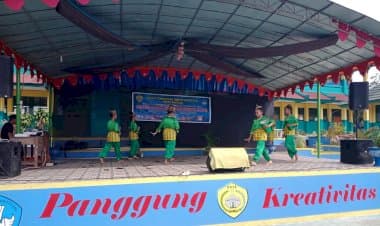 Siswa SMP di Baubau Ikuti Lomba Seni dan Kreatifitas