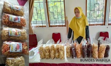 Ketua BUMDes Wabula I Minta Dukungan Semua Pihak Pasarkan Hasil Produk UMKM