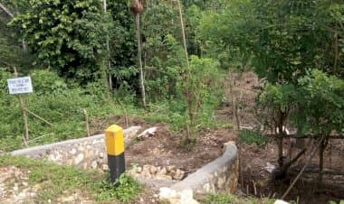 Cuaca Berdampak Pembangunan Jalan Usaha Tani dan Jalan Nelayan di Desa Kancinaa