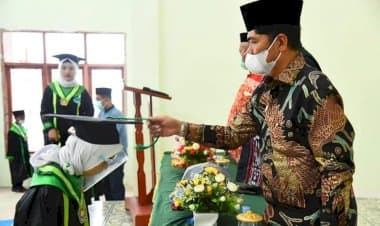 TPQ Binaan Penyuluh Agama Islam Kecamatan Wabula Wisuda 101 Santrinya