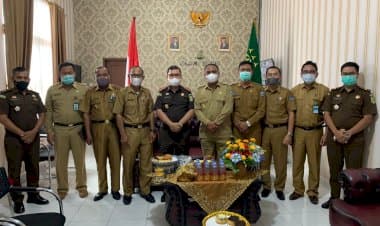 Bangun Sinergi, Bupati Buton Selatan Sambangi Kajari Buton