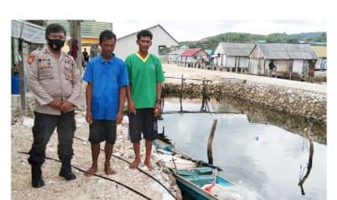 Ketinting yang Ditemukan Nelayan Bajo Bahari Ternyata Milik Warga Buton Selatan