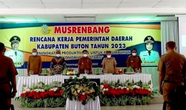 Buka Musrenbang RKPD 2023, Begini Arahan Bupati Buton