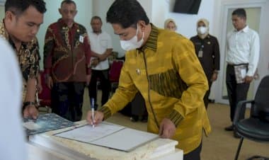 Bupati Buton Lantik Anggota BPD PAW  di Tiga Desa Kecamatan Lasalimu Selatan