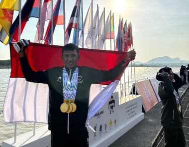 Atlet Dayung Asal Buton Raih Empat Medali Emas di SEA Games Thailand 2025
