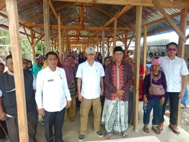 Pemkab Buton Gelar Pencabutan Lot Lapak Pedagang Pasar Sementara Kaloko