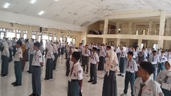 Peserta Seleksi Calon Anggota Paskibraka 2026 pemkab buton (Foto: La Ampi - TakawaID)