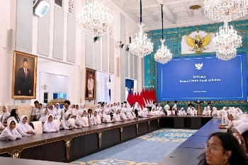 Mengenal Sistem Pemerintahan, Ribuan Pelajar Ikuti Program "Istana untuk Anak Sekolah"