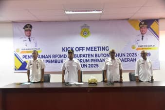 Kick Off Meeting Penyusunan RPJMPD 2025-2029 Kabupaten Buton