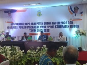 Pemkab Buton Gelar Forum Konsultasi Publik RKPD 2026, Bupati Soroti Potensi Daerah dan Dorong Kolaborasi