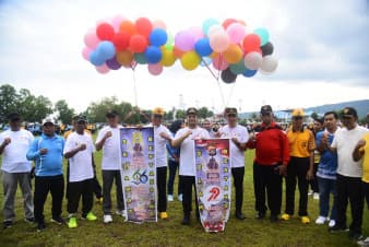 Bupati Buton Resmi Membuka Rangkaian Lomba dalam Rangka HUT Kabupaten Buton dan Hari Bhayangkara 2025