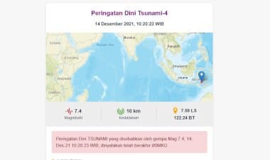 Peringatan Dini Tsunami Berakhir, Kapolres Buton Himbau Warga Tidak Panik