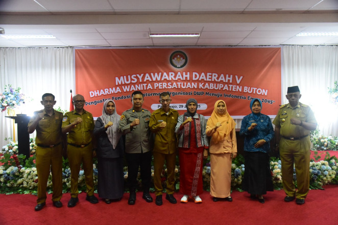 DWP Kabupaten Buton Gelar Musda ke-V: Perkuat Peran Strategis Menuju Indonesia Emas 2045