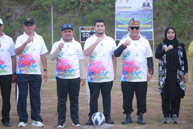 Bupati Cup I Resmi Bergulir, Diikuti 26 Tim se-Kabupaten Buton