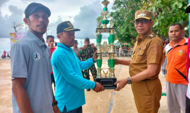 Diikuti 29 Tim, Pj Bupati Buton Buka Turnamen Futsal Wabula Cup lll