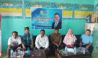 Pemdes Kancinaa Sambut Reses Anggota DPRD Buton