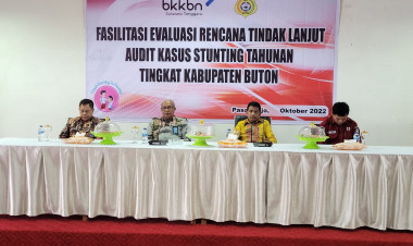 Buka Audit Kasus Stunting, Sekda Buton Ajak Semua Pihak Tekan Angka Stunting