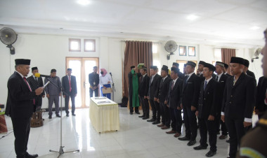 21 Anggota Panwaslu Kecamatan Resmi Dilantik, Ini Harapan Pj Bupati Buton