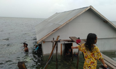 Satu Unit Rumah di Buton Roboh Diterjang Angin Kencang dan Hujan Deras