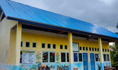 Manfaatkan DD, Pemdes Mabulugo Rehab Gedung Sekolah TK