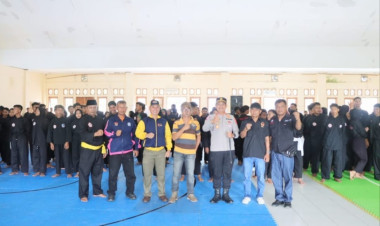 Cabor Pencak Silat Porprov Resmi Dimulai dan Dibuka Langsung Kapolres Buton - Porprov XIV Sultra