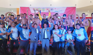 Atlet Binaraga Buton Sumbangkan Satu Medali Emas, Lima Perak dan Satu Perunggu