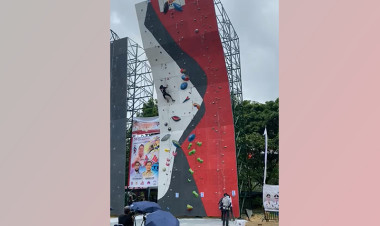 Cabor Panjat Tebing Buton Raih Medali Perak di Ajang Porprov XIV Sultra 2022