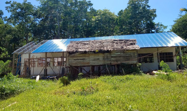 Pembangunan SMAN 6 Pasarwajo Diperkirakan Rampung Bulan Desember 2022