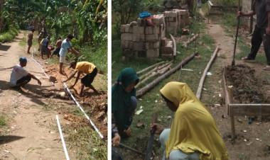 Pemerintah Desa Kabawakole Manfaatkan Dana Desa untuk Bangun Jaringan Air Bersih