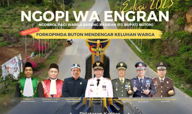 Ngopi Wa Engran Akan di Gelar Tiap Kecamatan Bersama Forkopimda