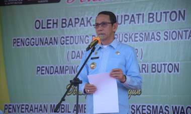 Gedung Baru Puskesmas Siotapina Diresmikan