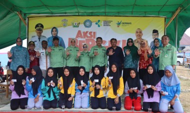 Aksi Bergizi di SMA Negeri 2 Lasalimu Selatan Dukung Penurunan Angka Stunting di Kabupaten Buton