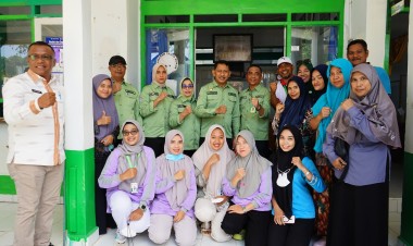 Pj. Bupati Buton Tinjau Pelayanan dan Faskes Puskesmas di Kecamatan Lasalimu Selatan
