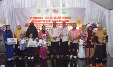 Tutup Peringatan Hari Anak, Sekda Buton :  Secepatnya Dibuat Perda Perlindungan Anak