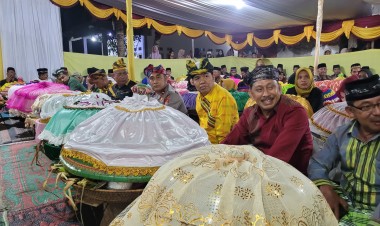 Hadiri Pesta Adat Ma'ataano Santa, Pj. Bupati Buton: Sebagai Ungkapan Rasa Syukur Kepada Allah SWT