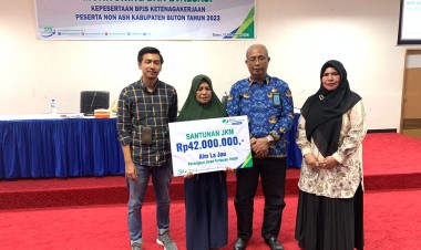Pemkab Buton Perkuat Perlindungan BPJS Ketenagakerjaan Bagi Pegawai Non ASN