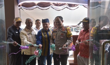 Sekda Hadiri Peresmian Kantor Pelayanan Hukum Polres Buton