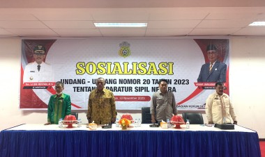 Pemkab Buton Sosialisasi Undang-Undang Nomor 20 Tahun 2023 tentang ASN