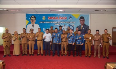 Diskominfo dan Persandian Buton Sosialisasi Sistem Pemerintahan Berbasis Elektronik (SPBE)