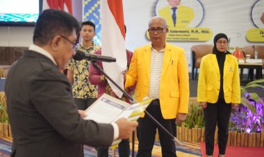 Sekda Buton Resmi Dilantik Pimpin Ikatan Alumni Universitas Terbuka Kendari 2024-2029