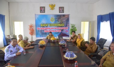 Pj Bupati Bersama TPID Kabupaten Buton Hadiri Rakor Inflasi Pekan ke-2 Mei