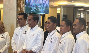 Para Ketua GK Bertemu Presiden Jokowi, La Bakry Pimpin GK GibranKu Buton