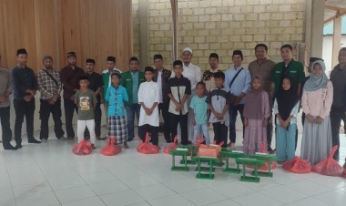 GP Ansor Serahkan Bantuan, Ustadz TPQ Laburunci: Perdana dari Organisasi Islam di Buton