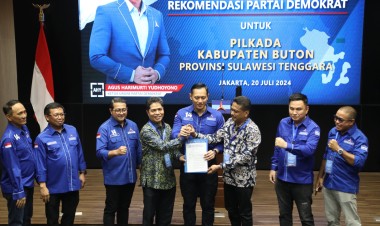 Resmi Diusung Demokrat, Paslon Bakry-Wawan Siap Tarung Pilkada Buton 2024