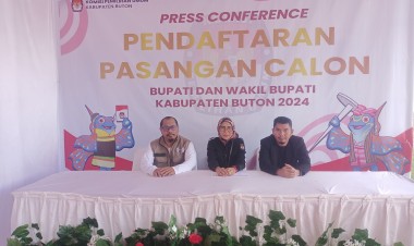 Pendaftaran Ditutup, Enam Paslon Akan Berlaga di Pilbup Buton